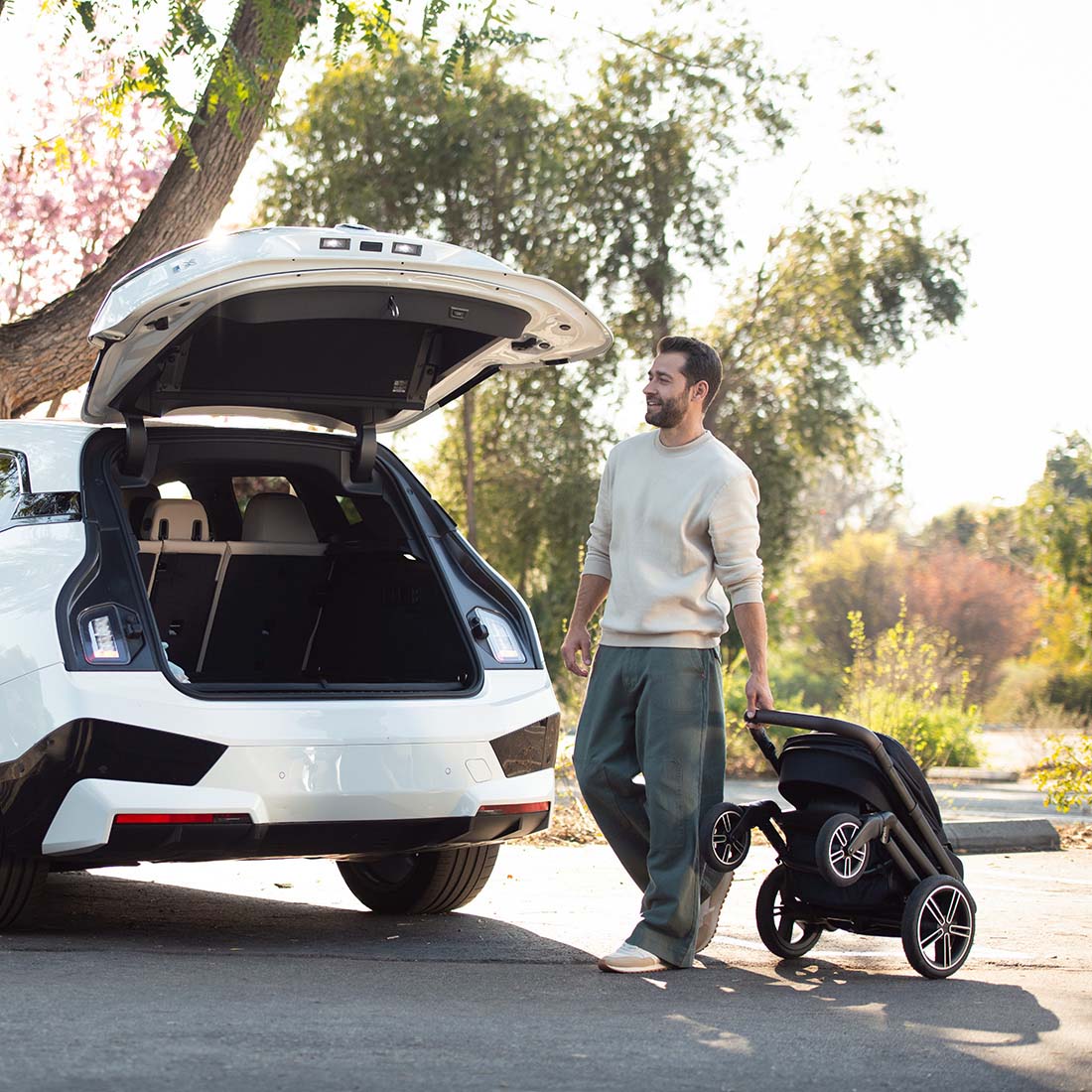 Nuna MIXX Next with ARRA Flex & Base Curv Travel System Bundle - Cosmopolitan