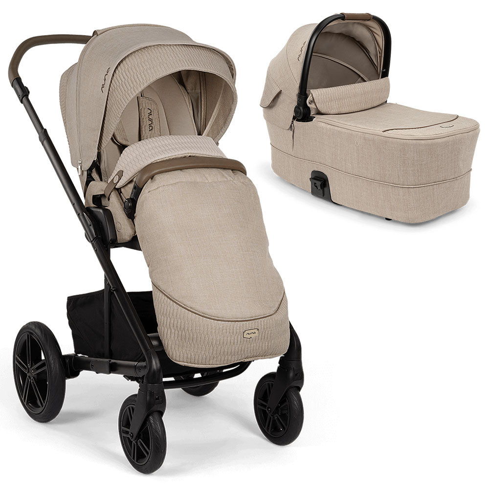 Nuna MIXX Next with ARRA Flex & Base Curv Travel System Bundle - Cosmopolitan