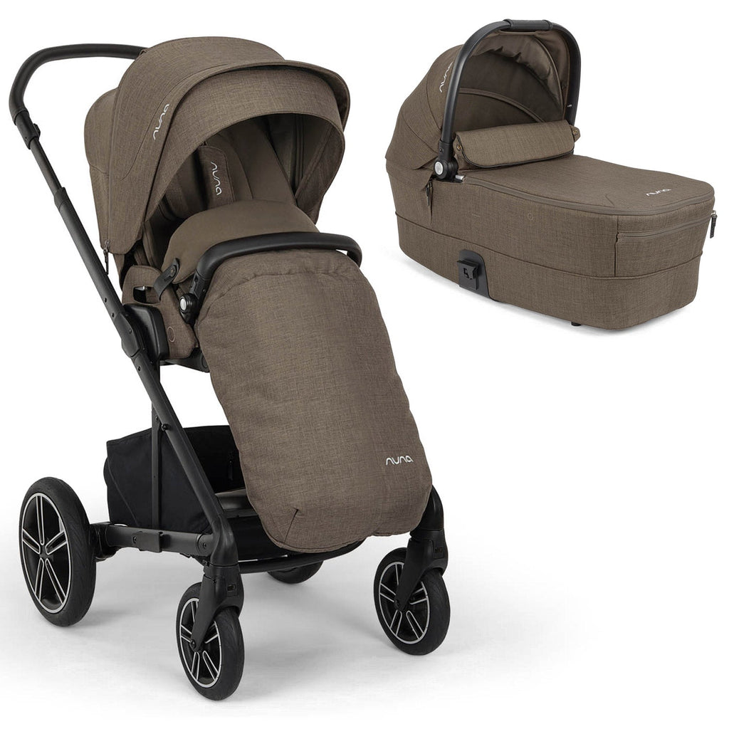 Nuna MIXX Next with ARRA Flex & Base Curv Travel System Bundle - Pistachio