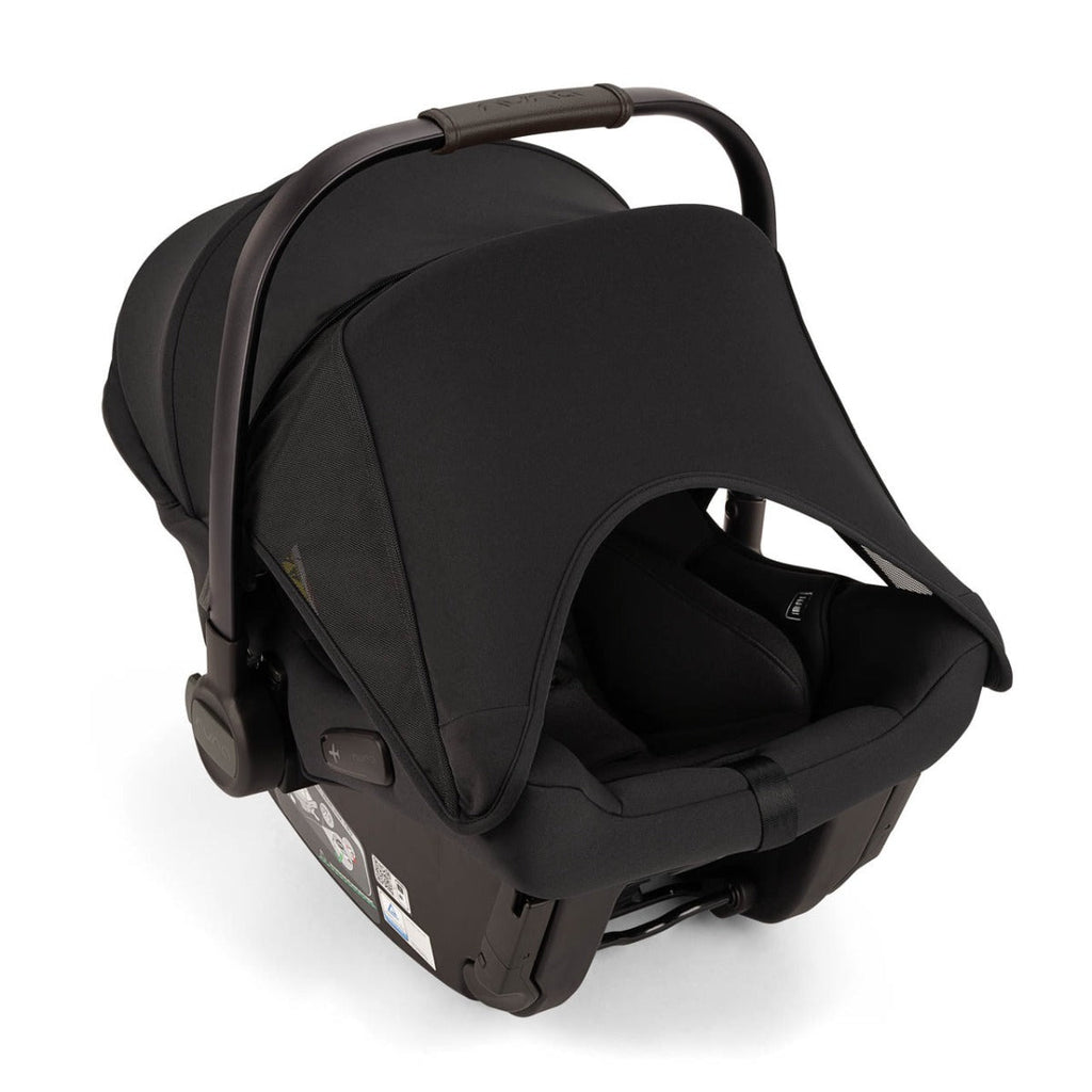 Nuna SWIV Next Stroller + LYTL Carrycot + PIPA URBN Travel System Bundle - Caviar 29