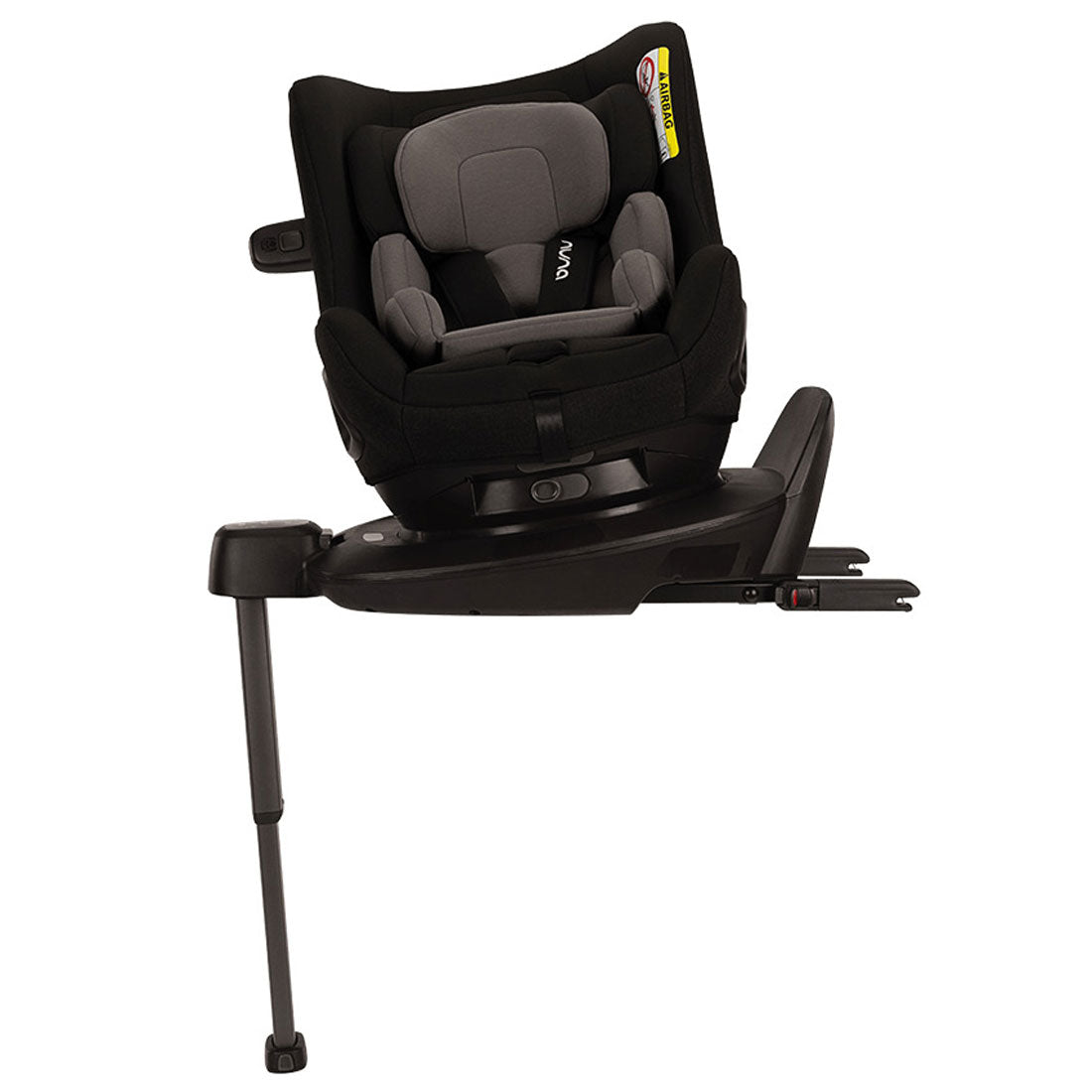 Nuna PRUU R129 i-Size Rotating Car Seat - Caviar 1