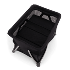 Nuna SENA Aire Travel Cot with Zip On Bassinet - Caviar