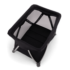 Nuna SENA Aire Travel Cot with Zip On Bassinet - Caviar