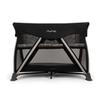 Nuna SENA Aire Travel Cot with Zip On Bassinet - Caviar