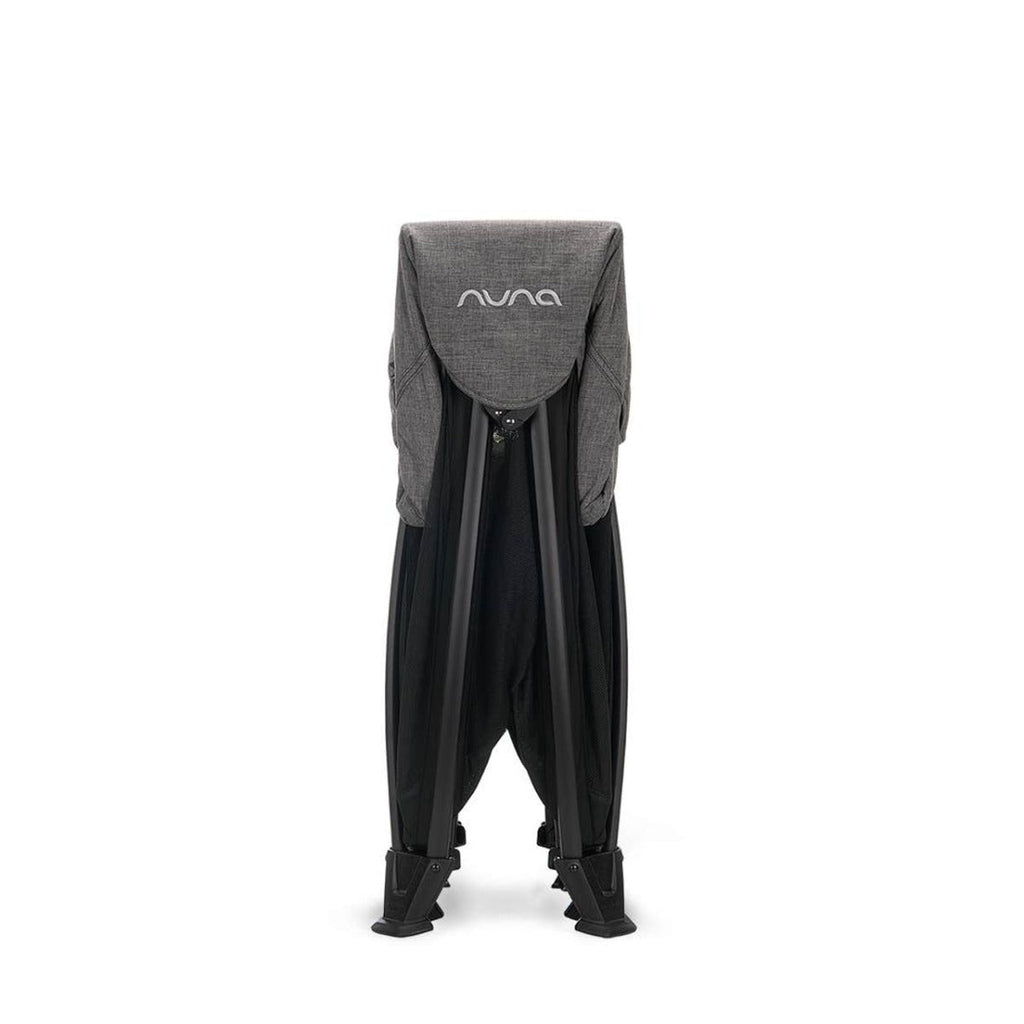 Nuna SENA Aire Travel Cot with Zip On Bassinet - Charcoal 10