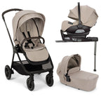 Nuna TRIV Next with ARRA Flex & Base Curv Travel System Bundle - Chateau