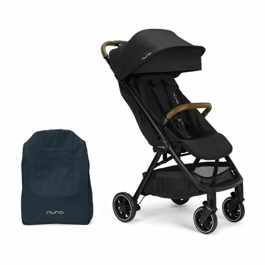 Nuna TRVL Compact Stroller with PIPA URBN Car Seat - Caviar 5