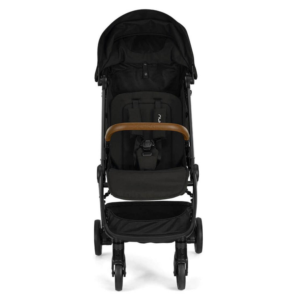 Nuna TRVL Compact Stroller with Raincover & Travel Bag - Caviar 11