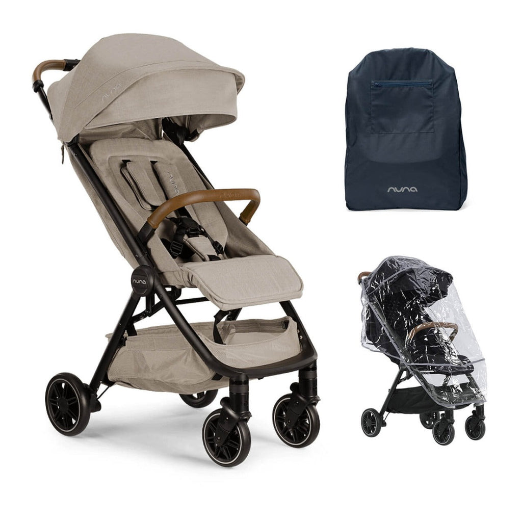 Nuna TRVL Compact Stroller with PIPA URBN Car Seat - Hazelwood 2