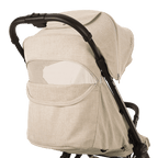 Nuna TRVL LX BMW Collection Compact Stroller with Raincover & Travel Bag - Mica