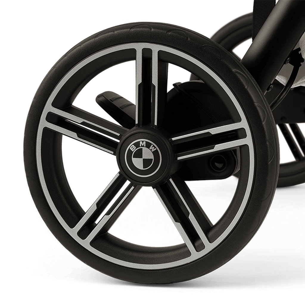 Nuna TRVL LX BMW Collection Compact Stroller with Raincover & Travel Bag - Mica