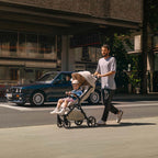 Nuna TRVL LX BMW Collection Compact Stroller with Raincover & Travel Bag - Mica