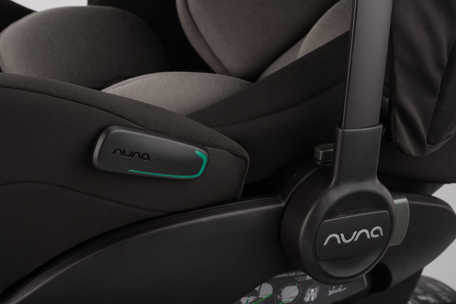 Nuna ARRA Flex i-Size Infant Car Seat - Caviar 2
