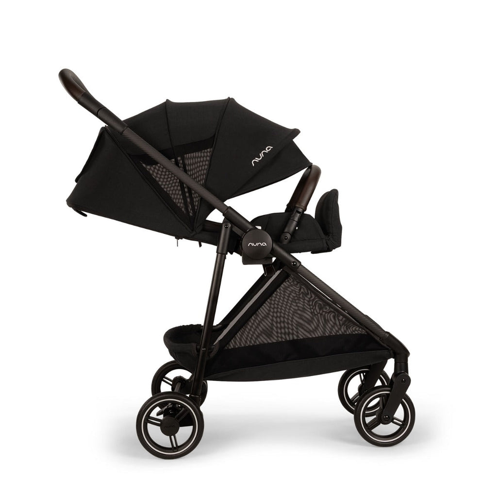 Nuna IXXA Next Stroller + LYTL Carrycot + PIPA URBN Travel System Bundle - Caviar 24