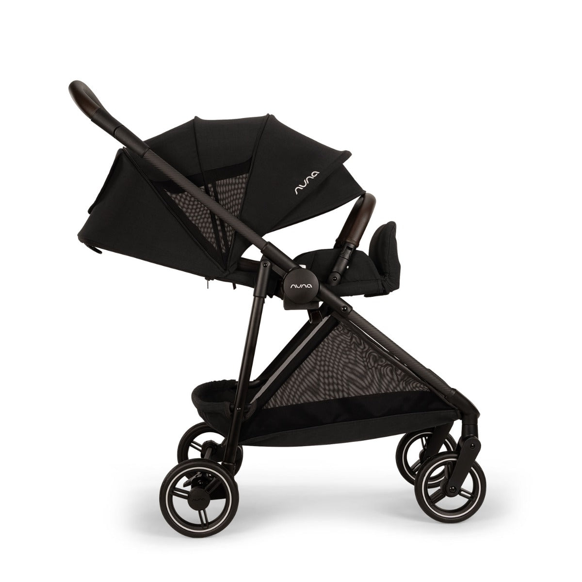 Nuna IXXA Next Stroller + LYTL Carrycot + PIPA URBN Travel System Bundle - Caviar 24