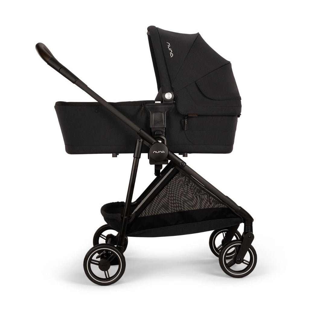 Nuna IXXA Next with ARRA Flex & Base Curv Travel System Bundle - Caviar 10