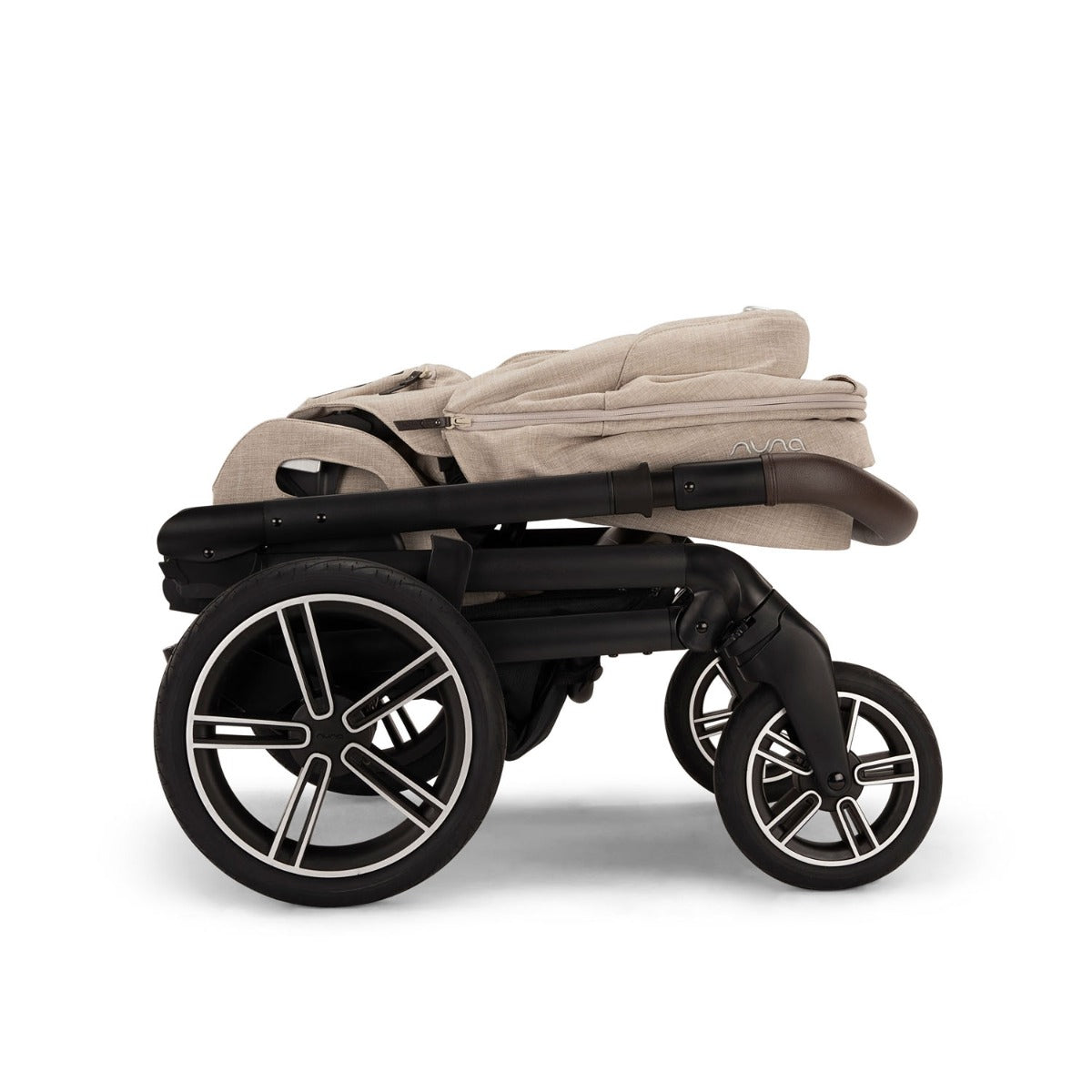 Nuna MIXX Next Pushchair + CARI Carrycot + BASE Next - Biscotti 7