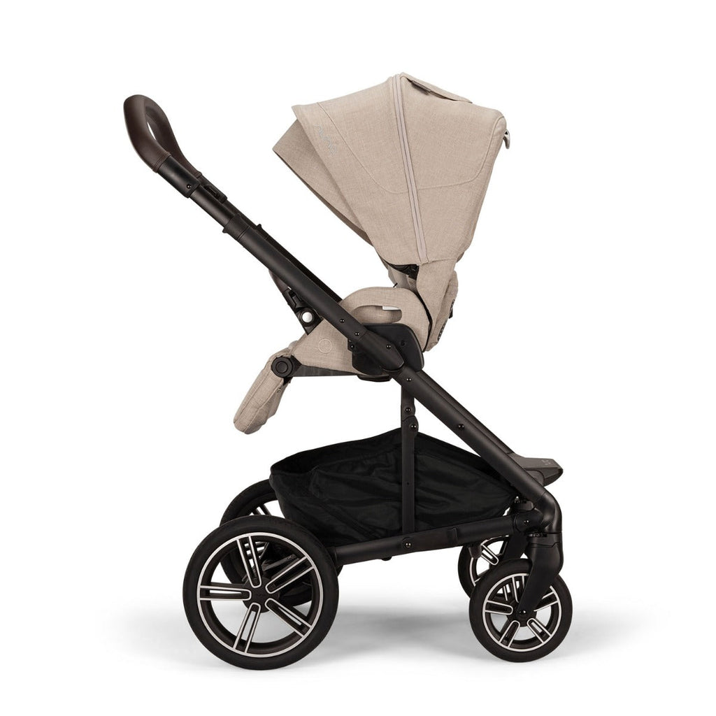 Nuna MIXX Next Pushchair + CARI Carrycot + BASE Next - Biscotti 10