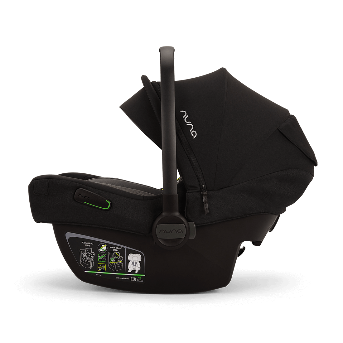 Nuna PIPA NEXT i-Size Car Seat - Caviar (2024) 4
