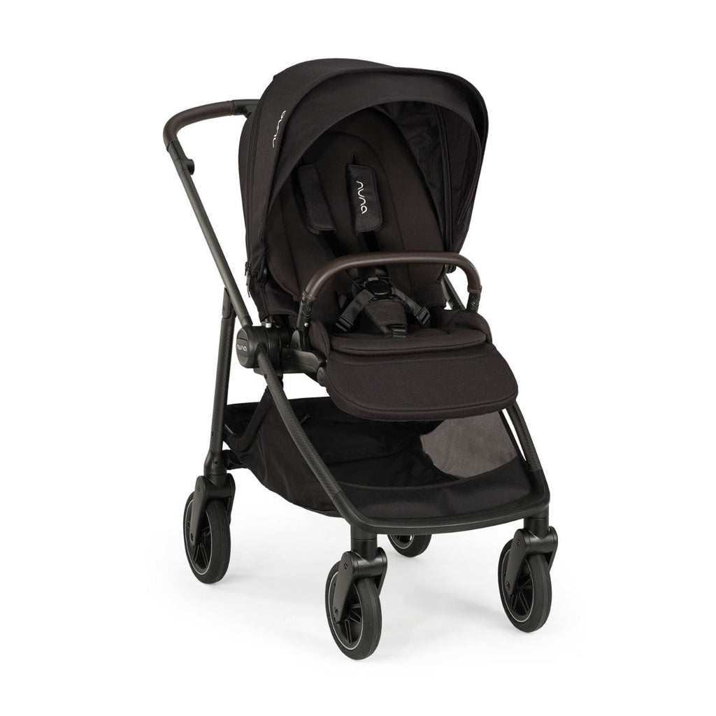 Nuna SWIV Next Stroller + LYTL Carrycot + PIPA URBN Travel System Bundle - Caviar 12