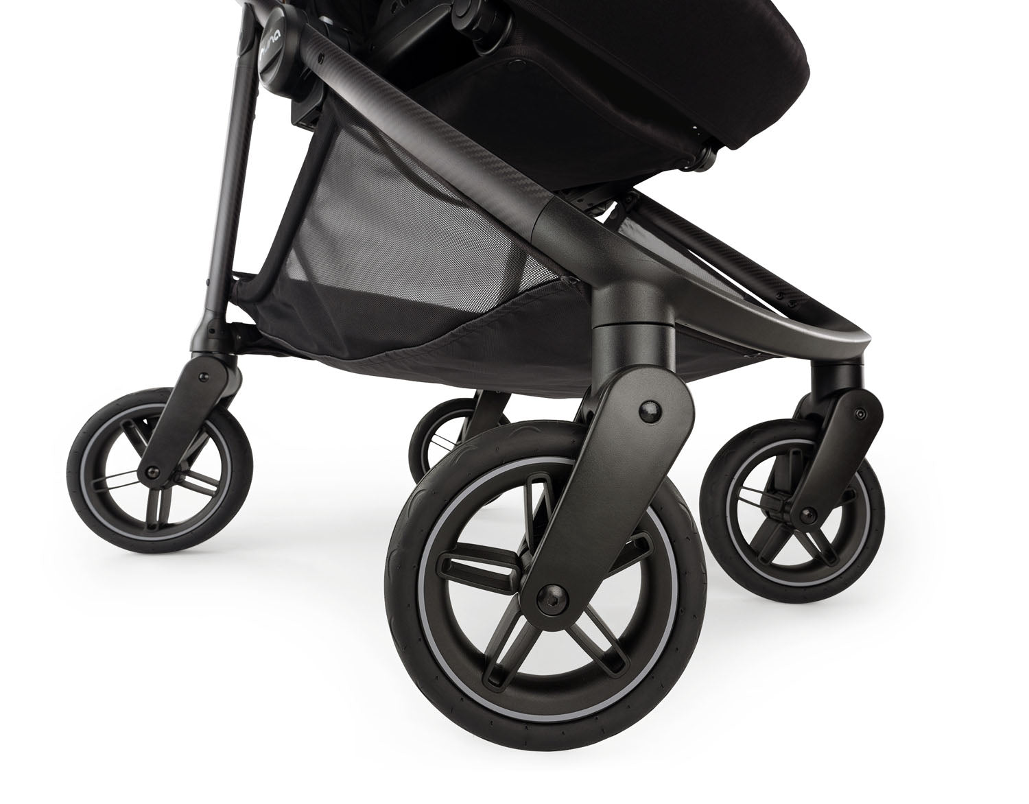 Nuna SWIV Next Stroller + LYTL Carrycot - Caviar 8
