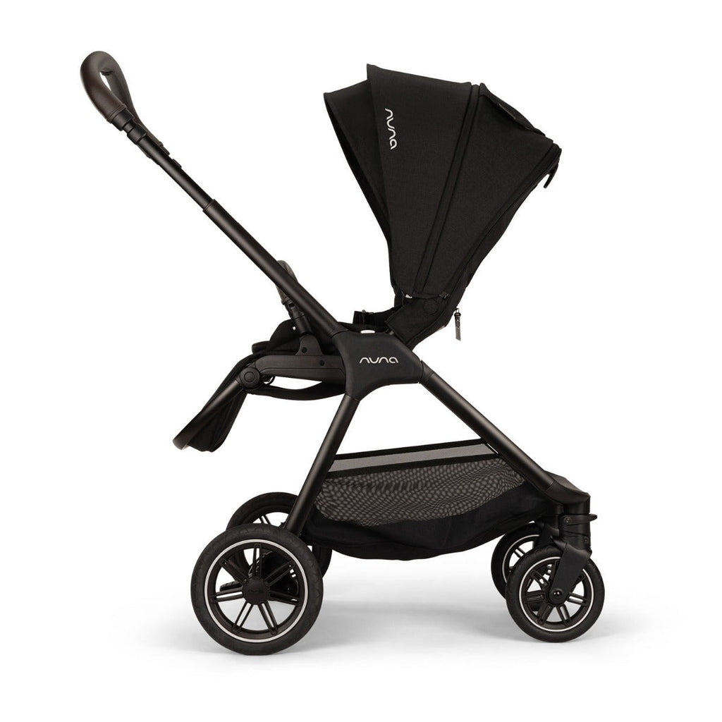 Nuna TRIV Next Stroller + CARI Carrycot - Caviar 10