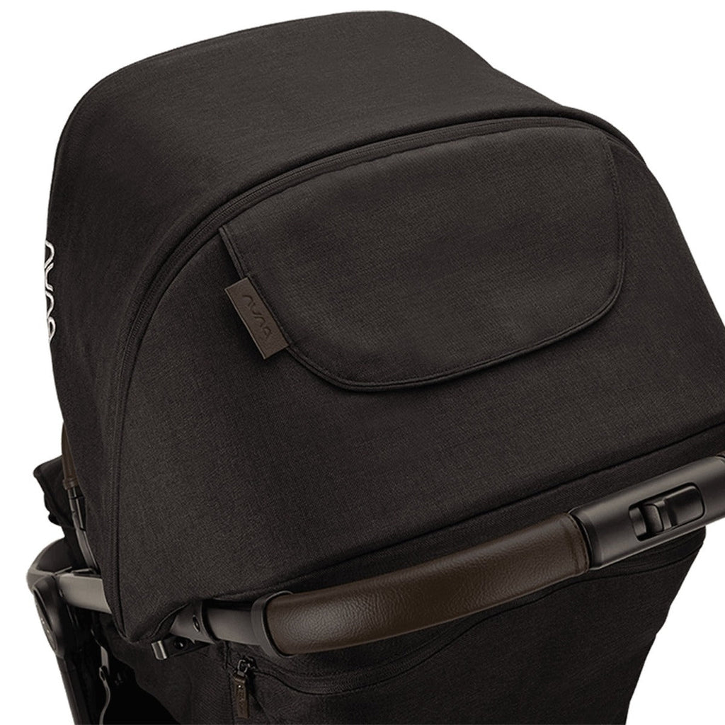Nuna TRVL LX Compact Stroller with Raincover & Travel Bag - Caviar 3