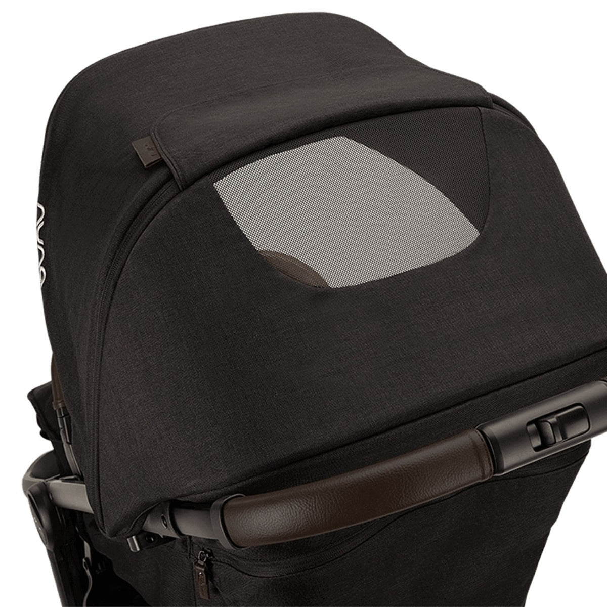 Nuna TRVL LX Compact Stroller with Raincover & Travel Bag - Caviar 4