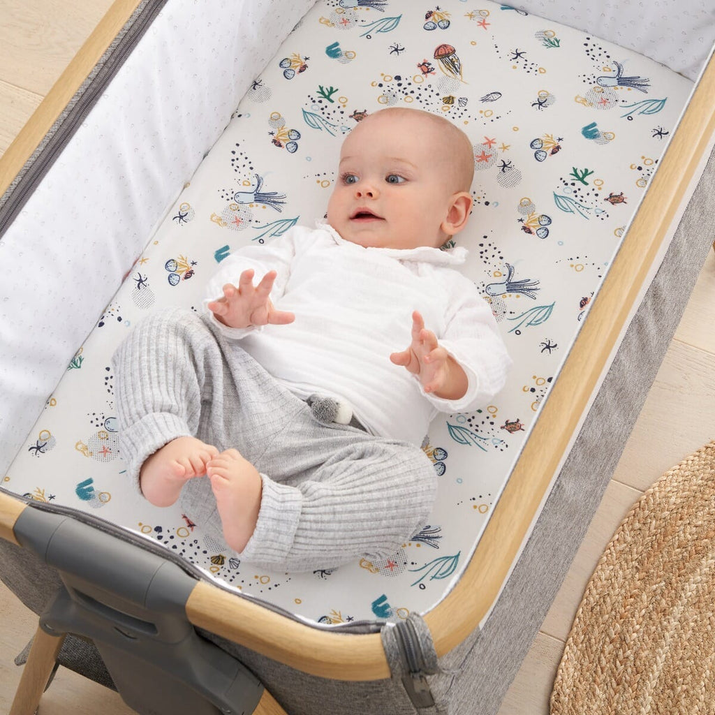 Tutti Bambini Our Planet Bedside Crib Bundle - Our Planet