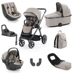 BabyStyle Oyster 4 Luxury Baby & Toddler 360 Car Seat Bundle - Stone