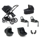 BabyStyle Oyster 4 Essential Baby & Toddler 360 Car Seat Bundle - Carbonite