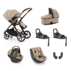 BabyStyle Oyster 4 Essential Baby & Toddler 360 Car Seat Bundle - Fawn