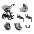 BabyStyle Oyster 4 Essential Baby & Toddler 360 Car Seat Bundle - Stone