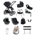 BabyStyle Oyster 4 Luxury 360 Car Seat & Nursery Essentials Bundle - Carbonite