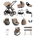BabyStyle Oyster 4 Luxury 360 Car Seat & Nursery Essentials Bundle - Fawn