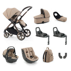 BabyStyle Oyster 4 Luxury Baby & Toddler 360 Car Seat Bundle - Fawn