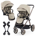 BabyStyle Oyster 4 Tandem Stroller - Buttermilk