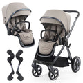 BabyStyle Oyster 4 Tandem Stroller - Stone