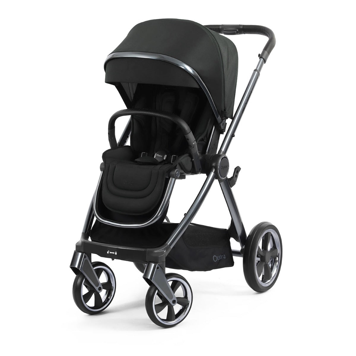 BabyStyle Oyster 4 Stroller - Black Olive 1