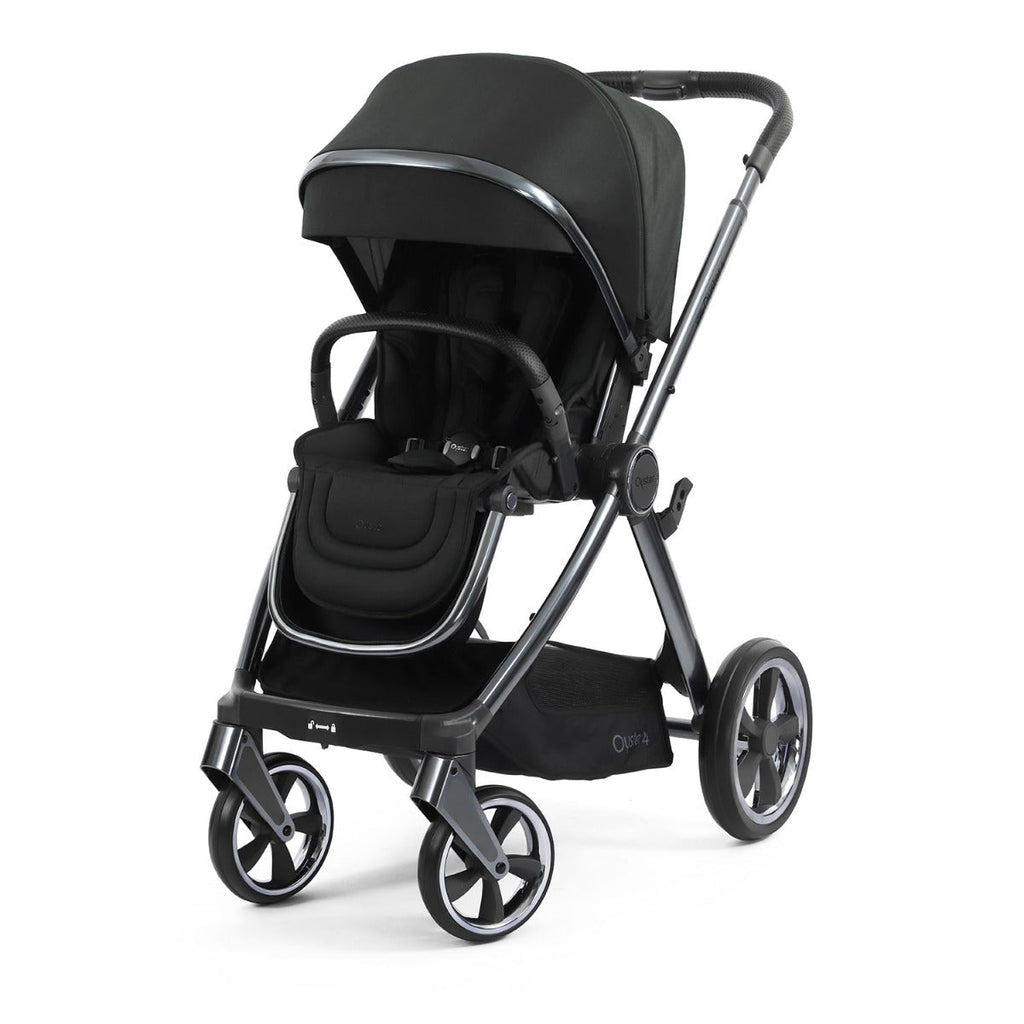 BabyStyle Oyster 4 Tandem Stroller - Black Olive