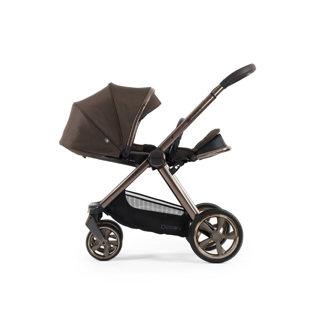 BabyStyle Oyster 4 Stroller & Carrycot - Chocolate Velvet 5