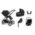 BabyStyle Oyster 4 Essential 5 Piece Cybex Cloud T Bundle - Carbonite 1