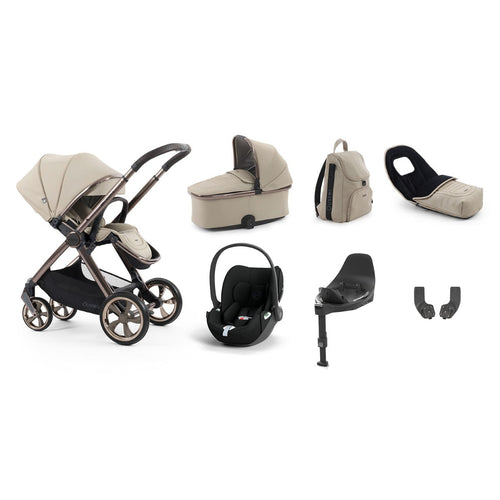 BabyStyle Oyster 4 Luxury 7 Piece Cybex Cloud T Bundle - Buttermilk 1