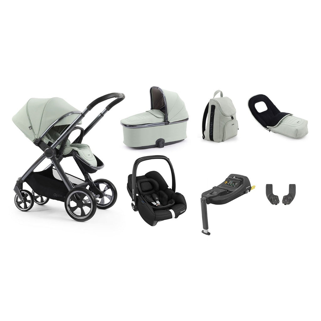 BabyStyle Oyster 4 Luxury 7 Piece Maxi-Cosi Cabriofix i-Size Bundle - Pistachio 1