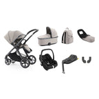 BabyStyle Oyster 4 Luxury 7 Piece Maxi-Cosi Cabriofix i-Size Bundle - Stone 1