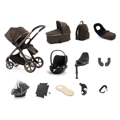 BabyStyle Oyster 4 Ultimate 12 Piece Cybex Cloud T Bundle - Chocolate Velvet 1