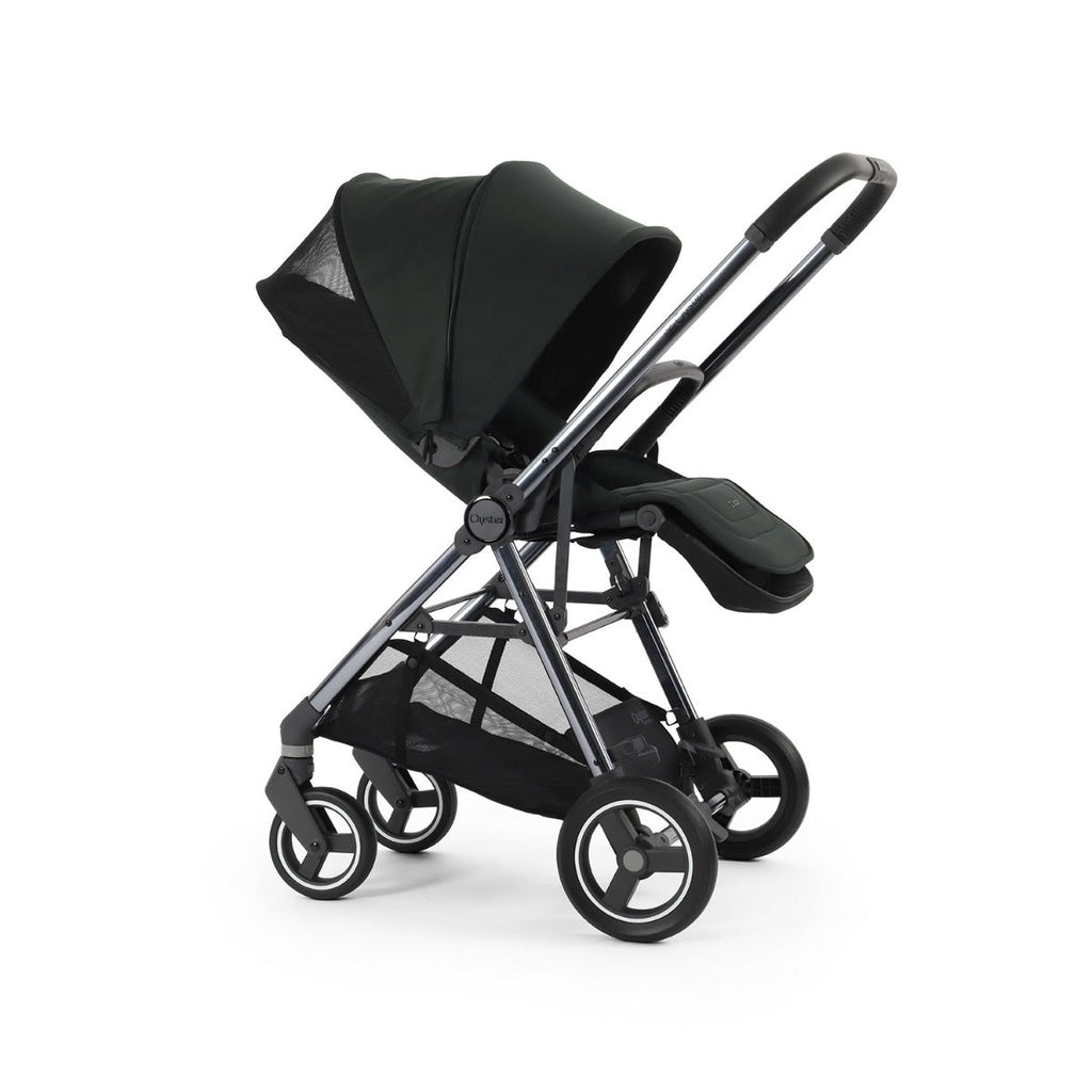 BabyStyle Oyster Gravity+ 5 Piece Maxi-Cosi Cabriofix iSize Bundle - Black Olive 13