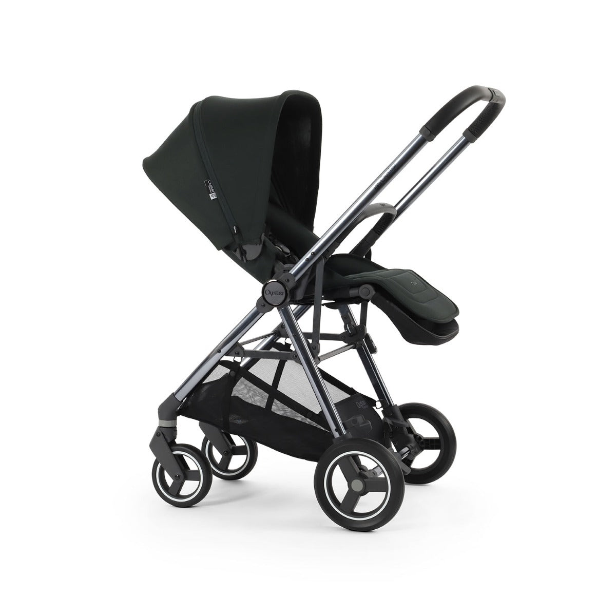 BabyStyle Oyster Gravity+ 5 Piece Maxi-Cosi Cabriofix iSize Bundle - Black Olive 15