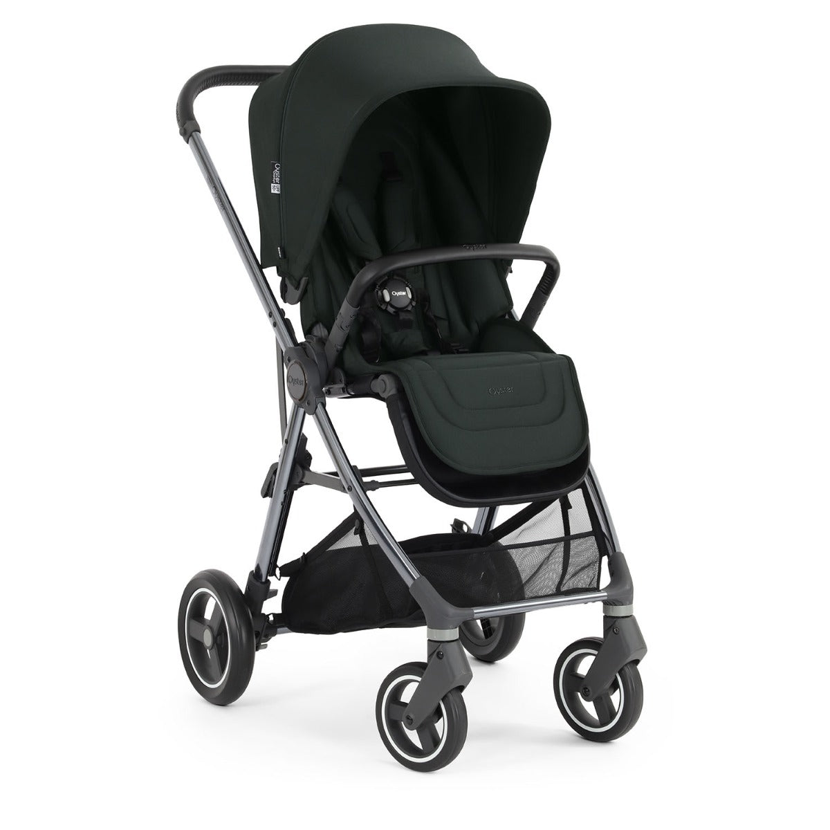 BabyStyle Oyster Gravity+ 5 Piece Maxi-Cosi Cabriofix iSize Bundle - Black Olive 20