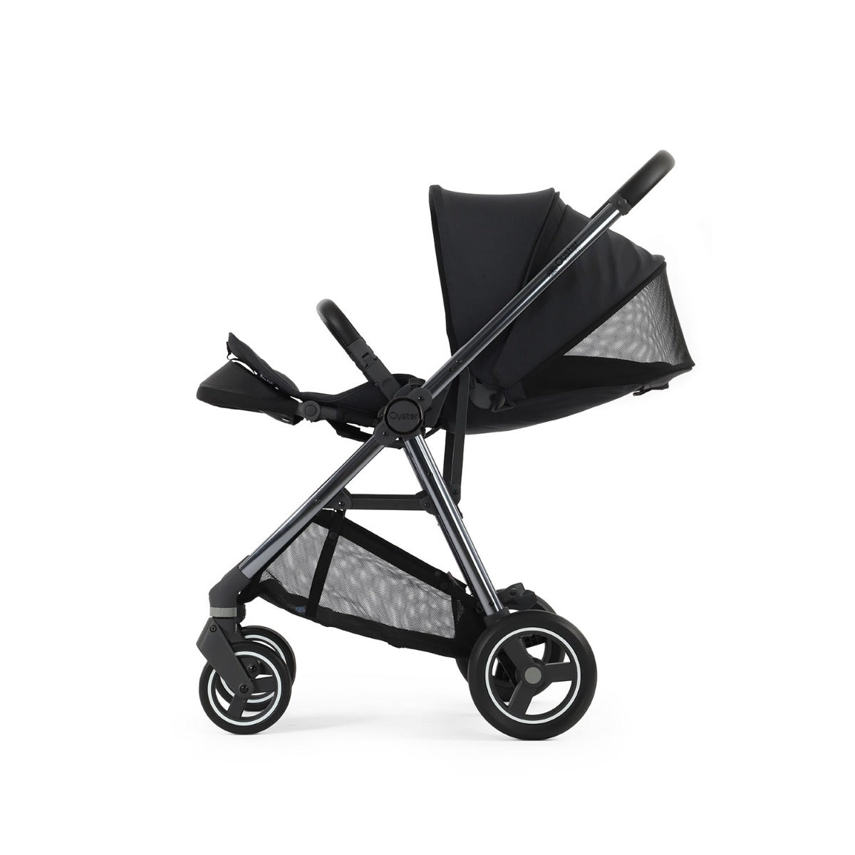BabyStyle Oyster Gravity+ 4 Piece Maxi-Cosi Cabriofix iSize Bundle - Carbonite 17